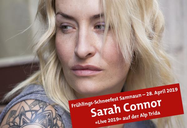 Sarah Connor am 28. April 2019 in Samnaun
