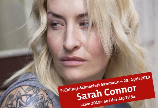 Sarah Connor on April 28, 2019 in Samnaun
