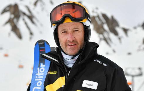 ski instructor hubert