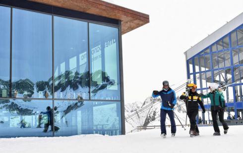 Treffpunkt Skischule Samnaun