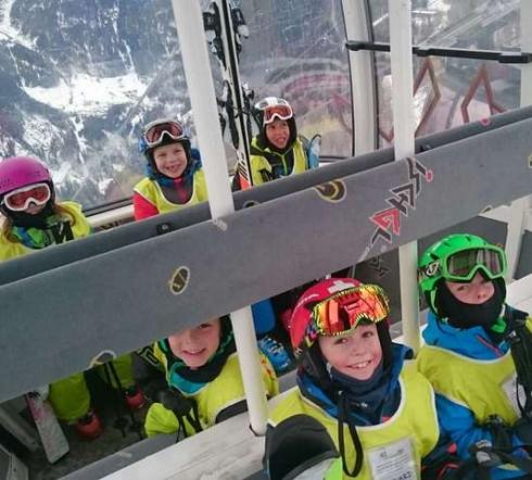 cable car Ischgl-Samnaun Kids Club Ski School