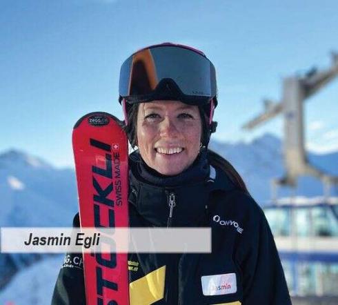 Ski school Leader Jasmin Egli