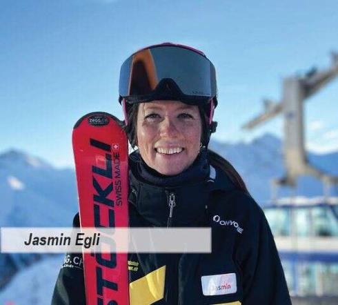 Ski school Leader Jasmin Egli