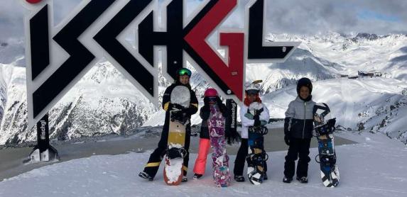 meeting point board Ischgl