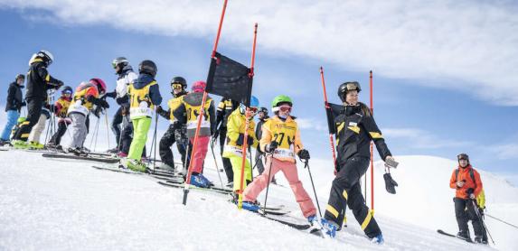 Skirennen & Siegerehrung