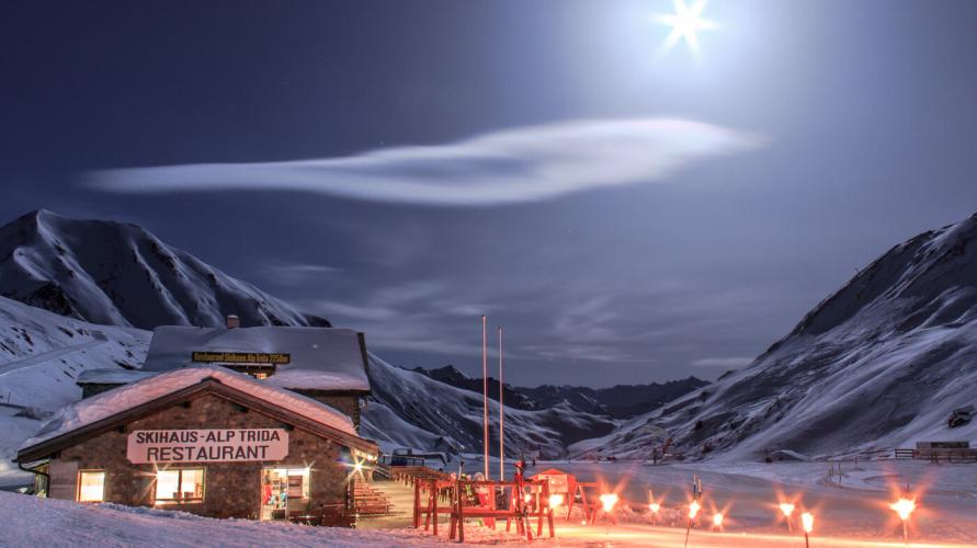 Mondschein Skifahren & Skitouren gehen